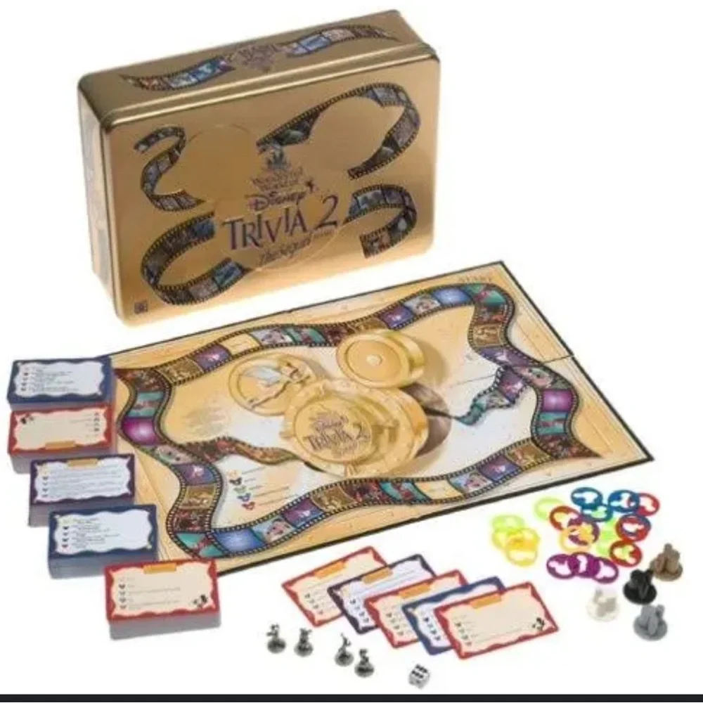 Sealed The Wonderful World of Disney Trivia 2: The Sequel Game by Mattel